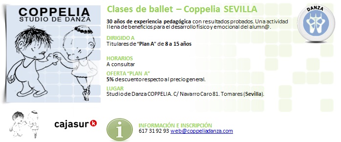 Clases de ballet Coppeilia Sevilla