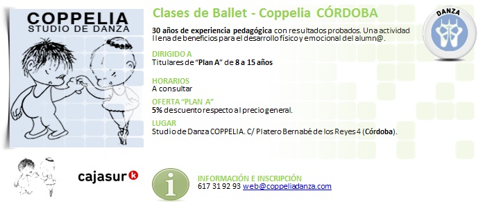 Clases de ballet Coppelia Córdoba