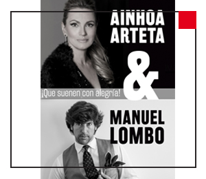 ¡Qué suenen con alegría! Ainhoa Arteta y Manuel Lombo 